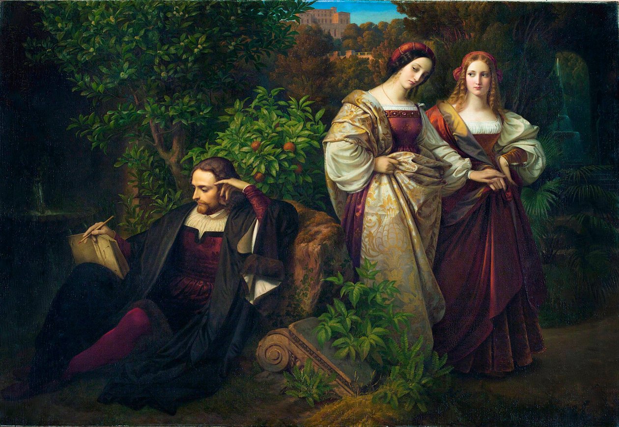 Torquato Tasso e os Dois Leonores de Karl Ferdinand Sohn