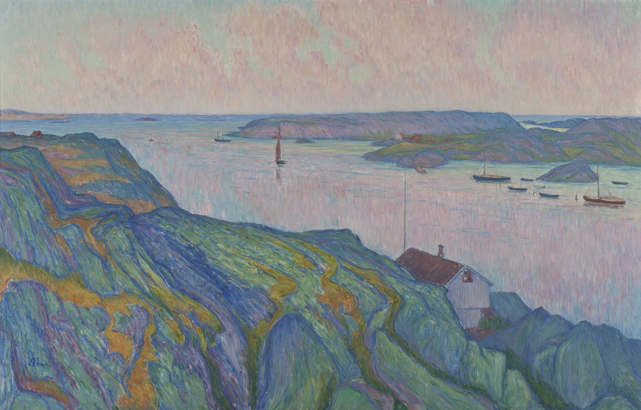 Sonda da igreja, 1911 de Karl Fredrick Nordstrom