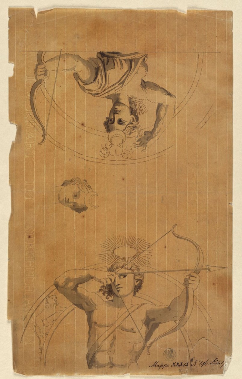 Apollo und Diana de Karl Friedrich Schinkel