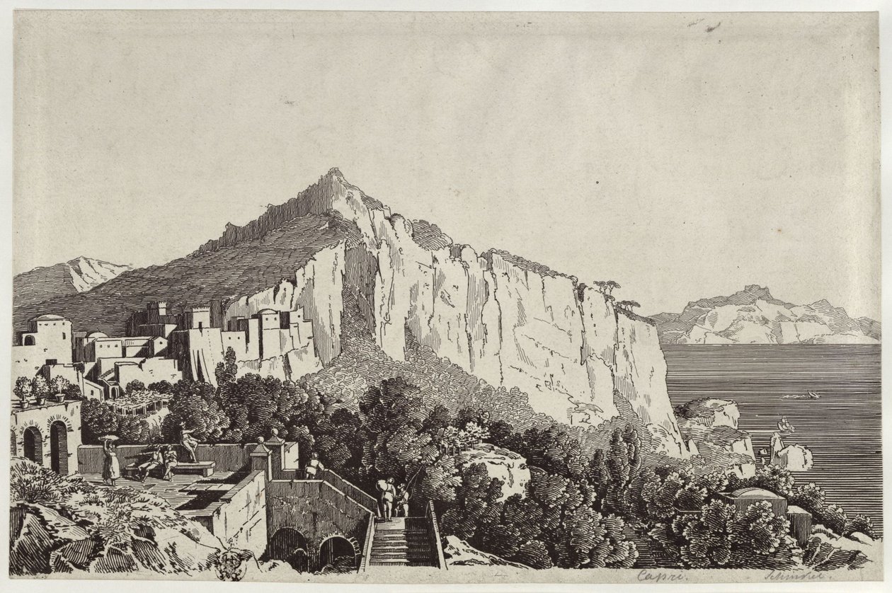 Capri de Karl Friedrich Schinkel