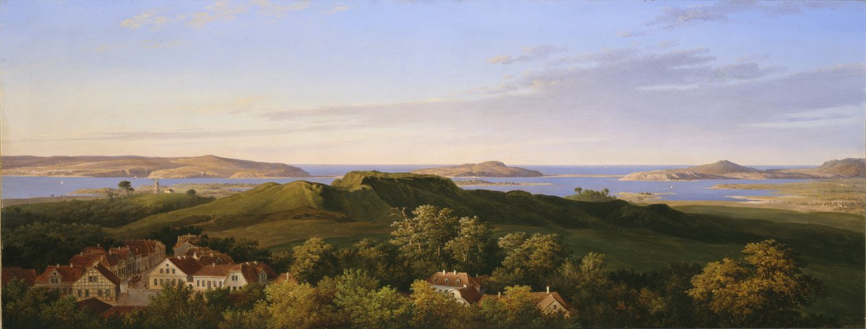 O Rugard em Rügen de Karl Friedrich Schinkel
