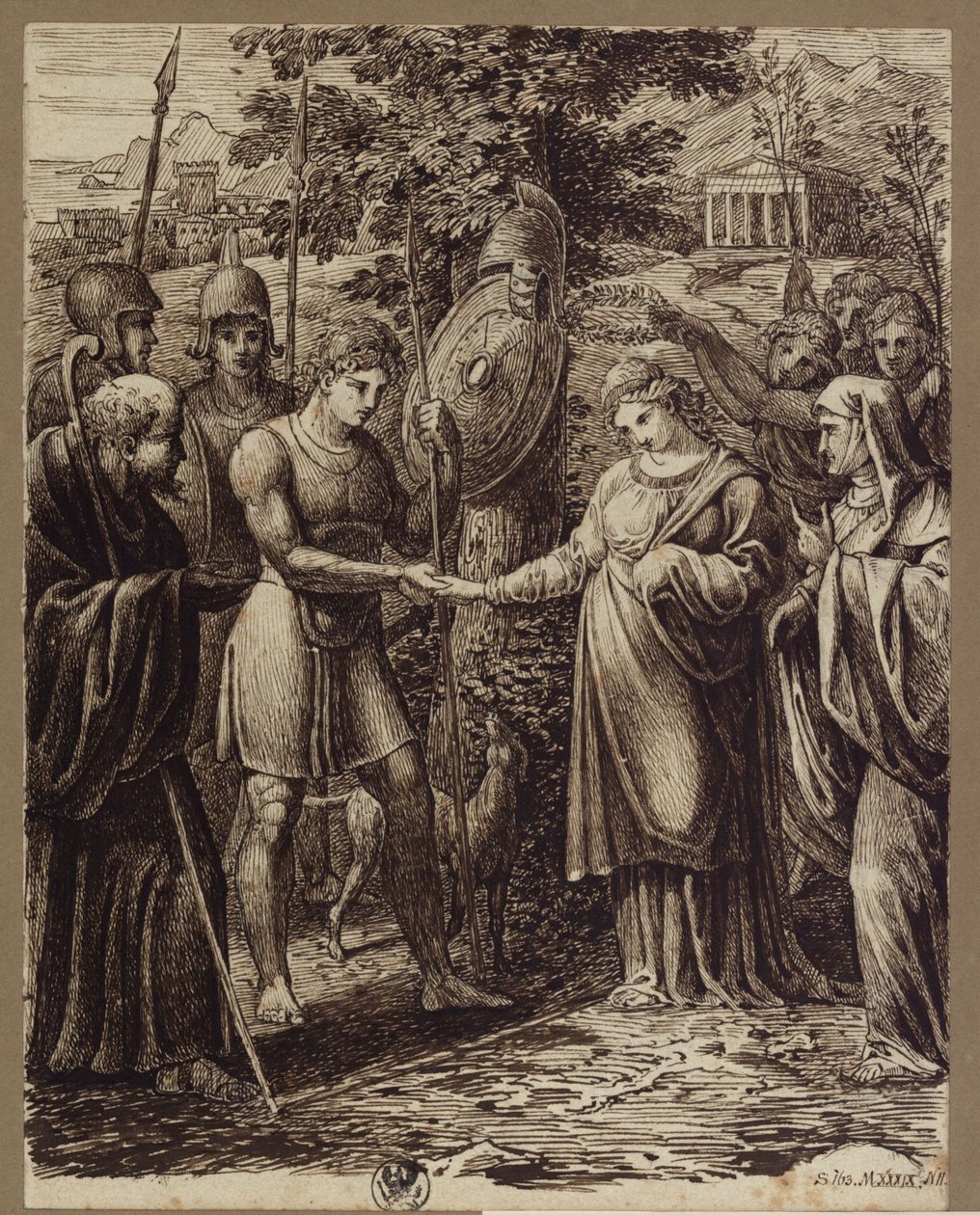 Um noivado de Karl Friedrich Schinkel