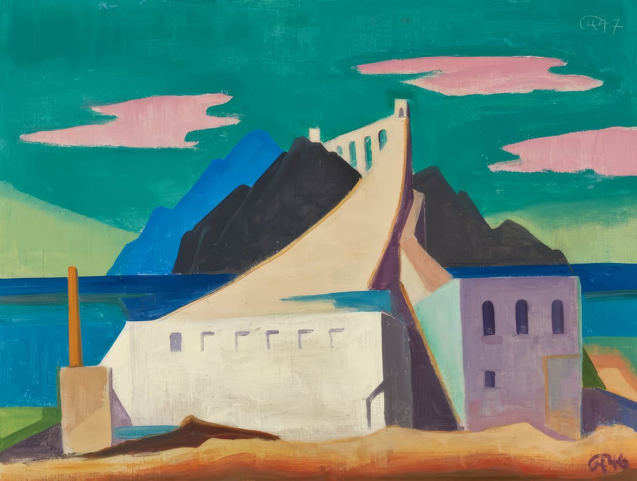 A ponte (2) de Karl Hofer