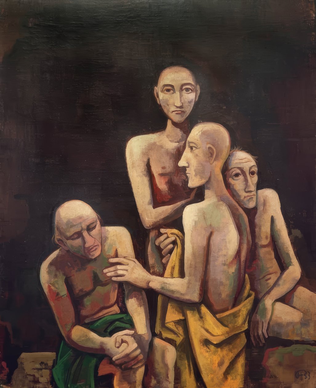 Os prisioneiros de Karl Hofer