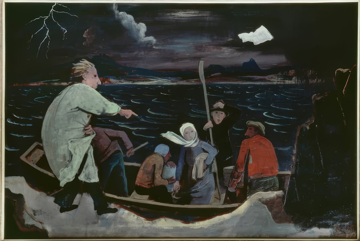 A aterragem de Karl Hofer