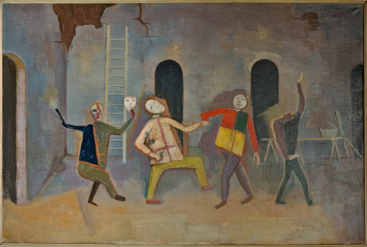 No novo edifício de Karl Hofer