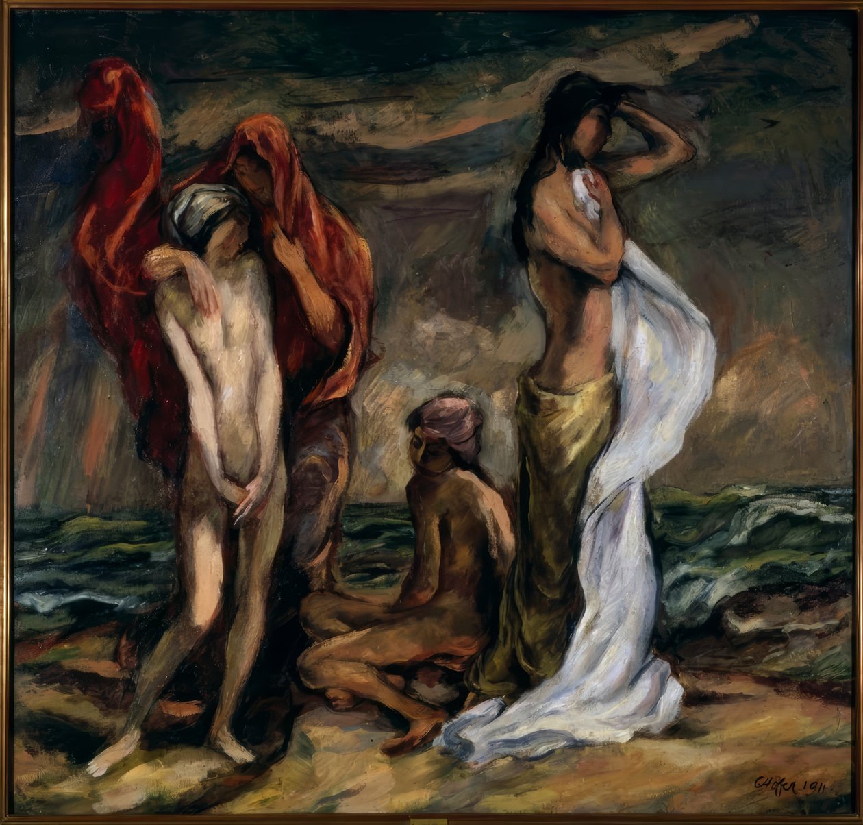 Na tempestade de Karl Hofer