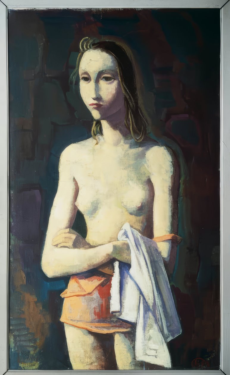 Jovem rapariga de Karl Hofer