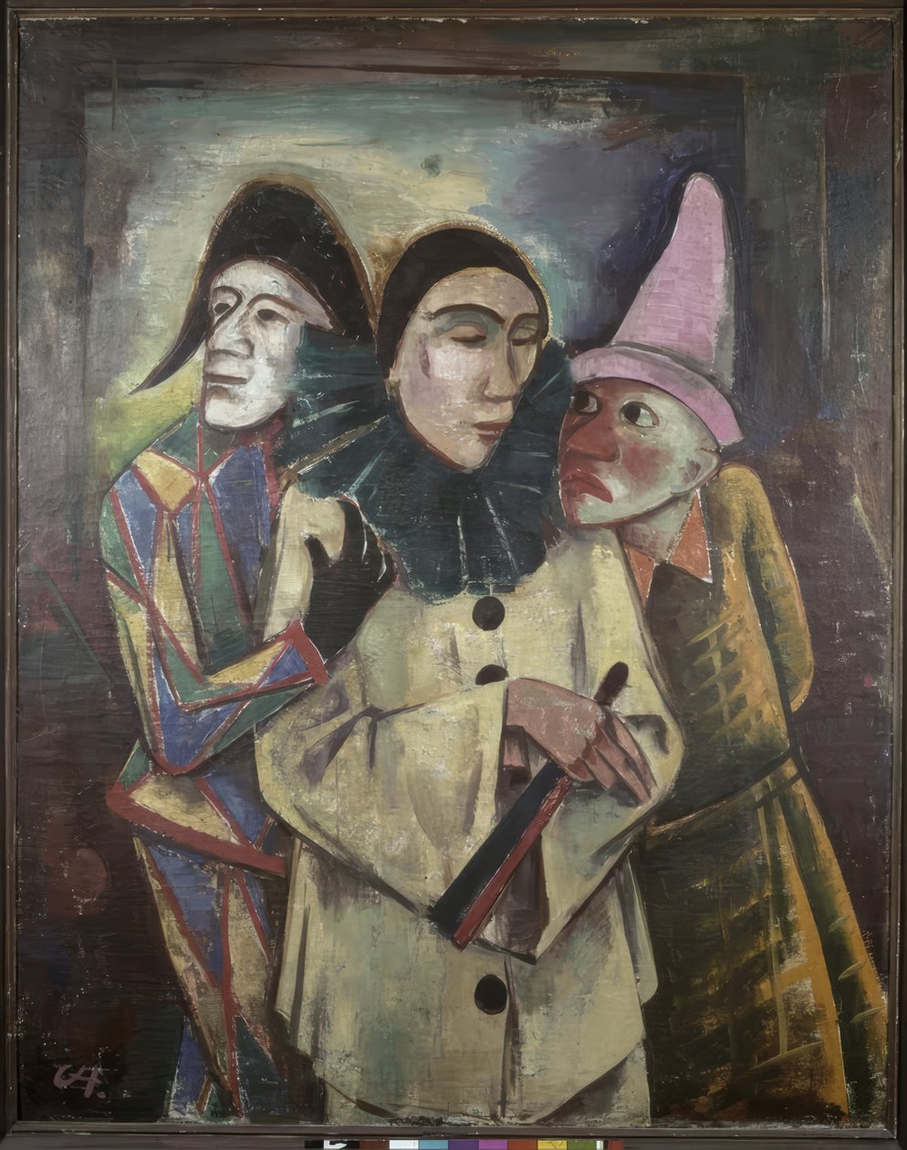 Mascarados  de Karl Hofer