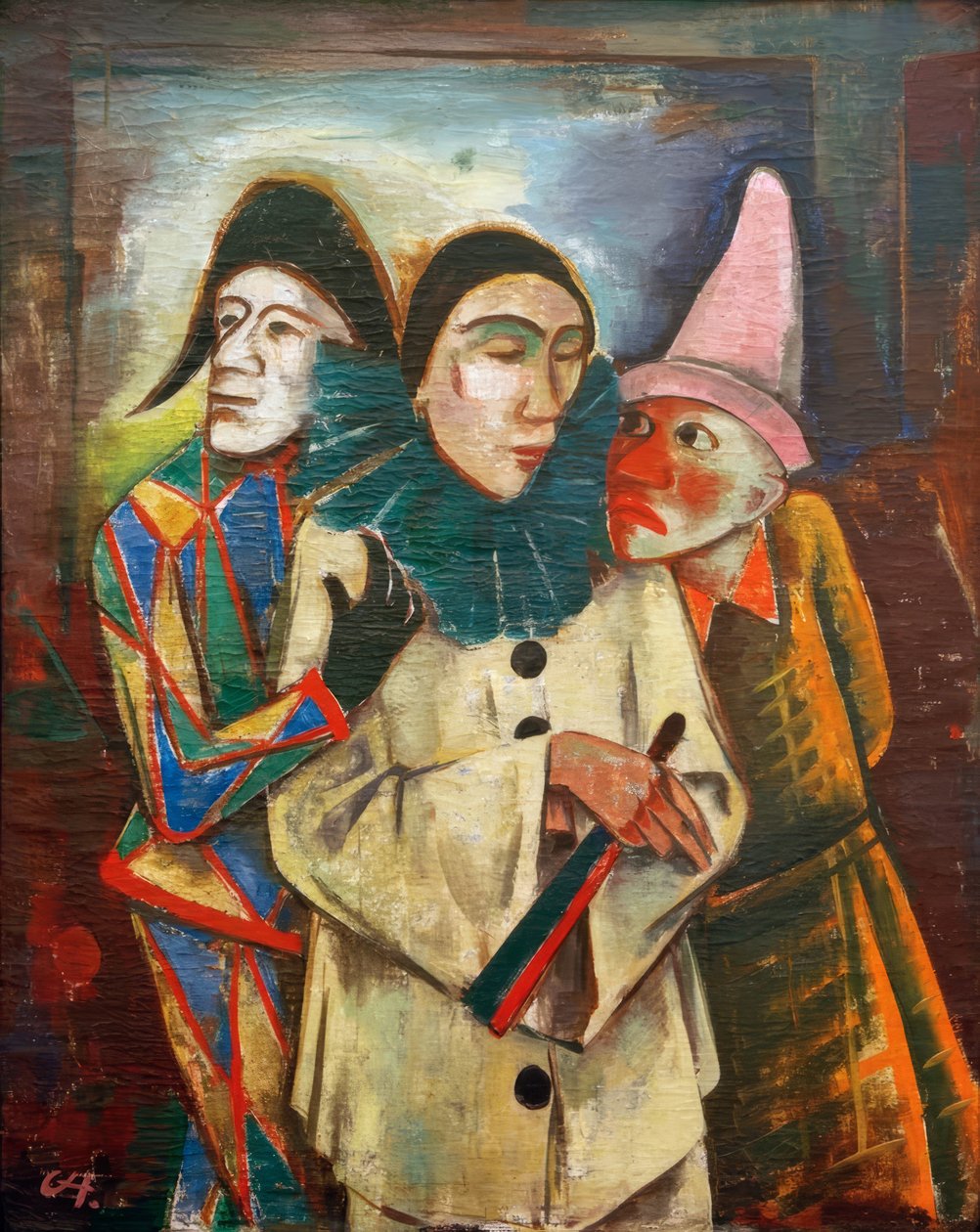 Mascarados de Karl Hofer