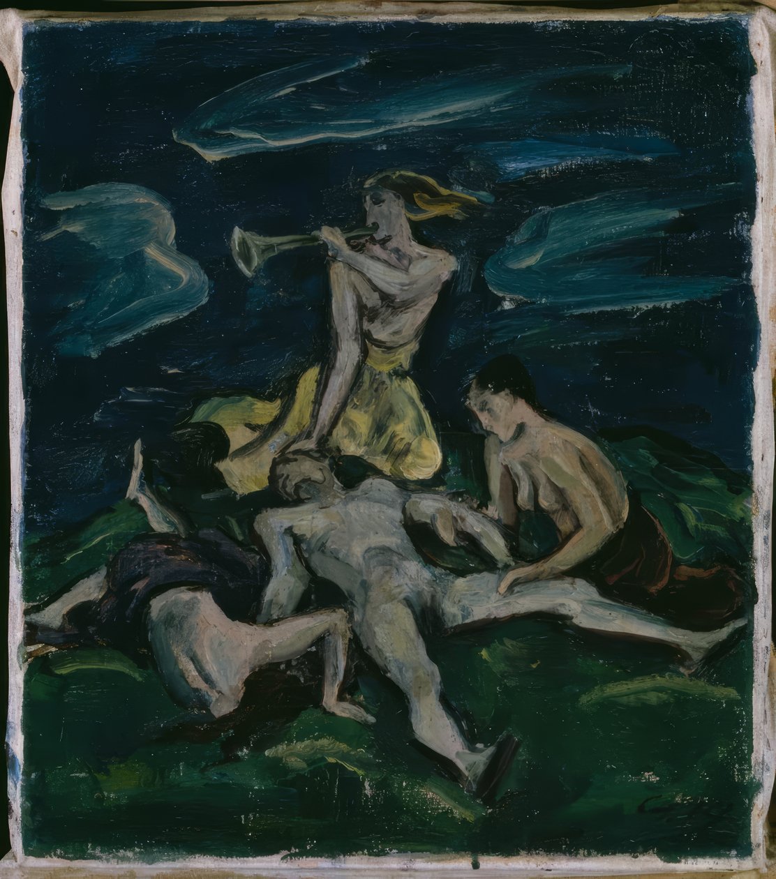 lamento fúnebre de Karl Hofer