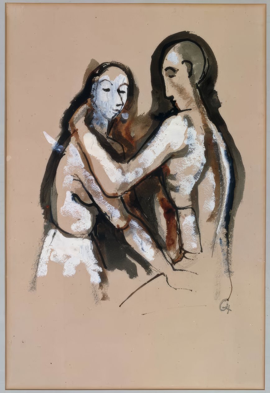 abraço de Karl Hofer