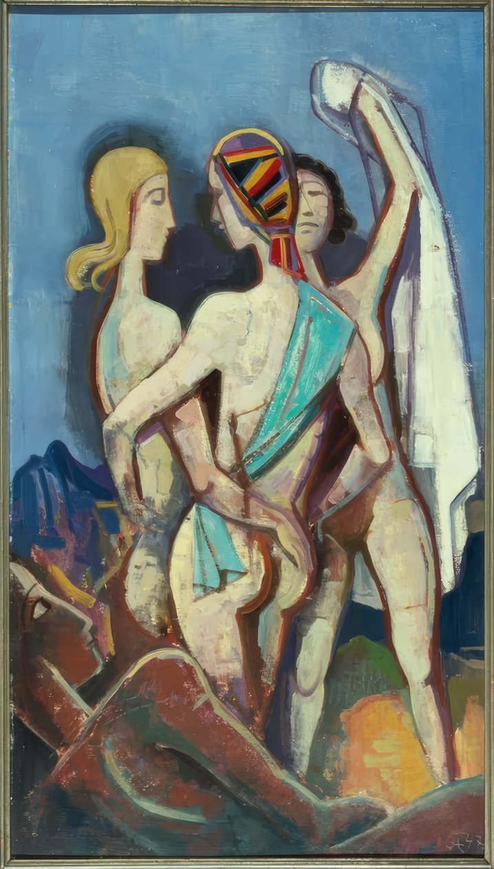 Decisão do Paris de Karl Hofer