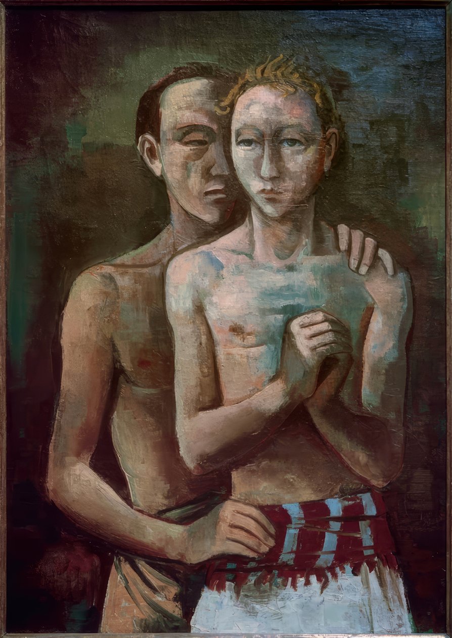 Dois amigos de Karl Hofer