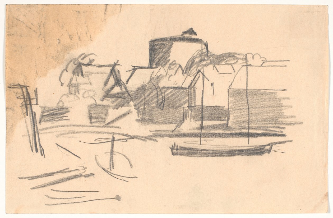 O porto de Christiansø de Karl Isakson