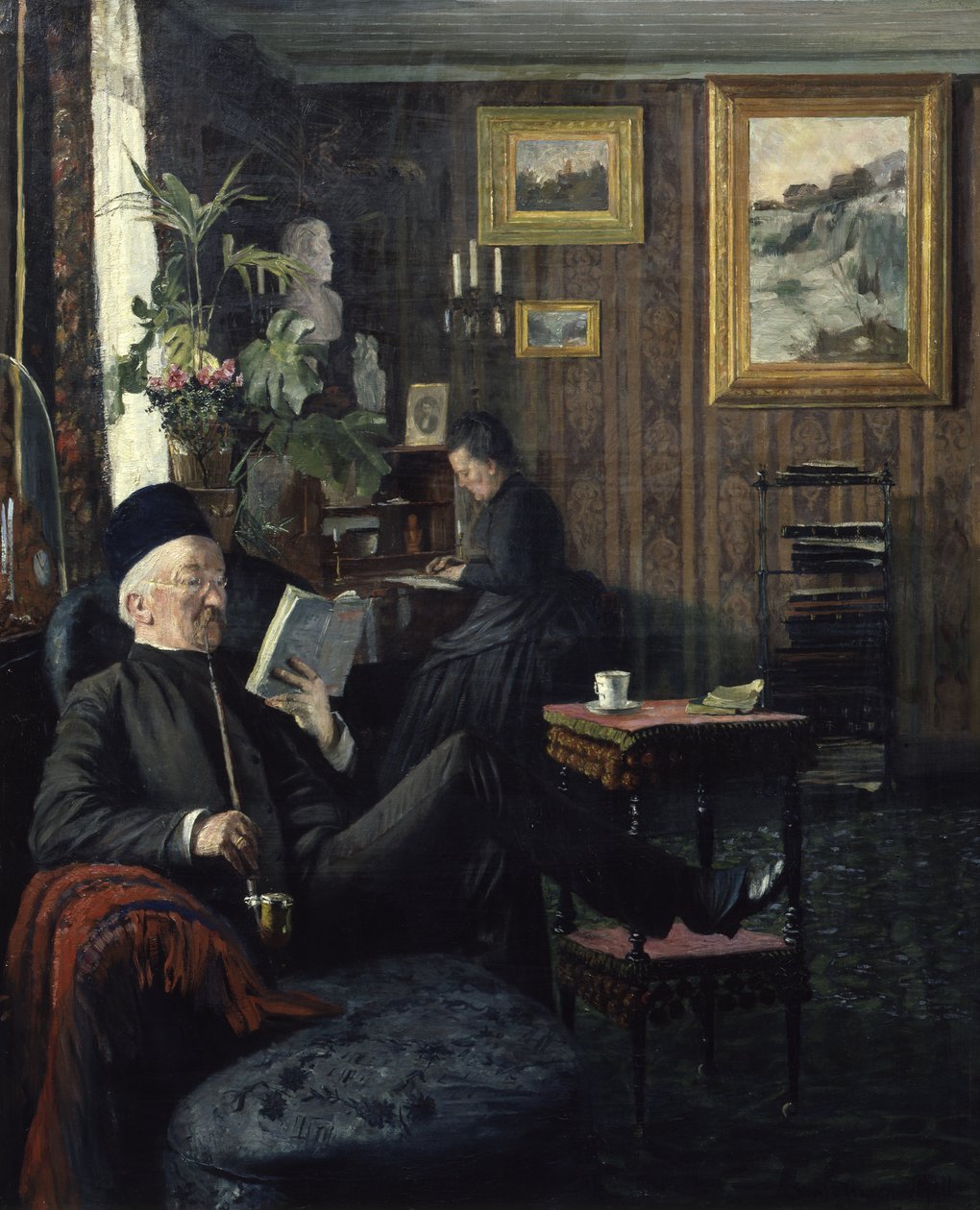 Sala de estar de Karl Jensen Hjell