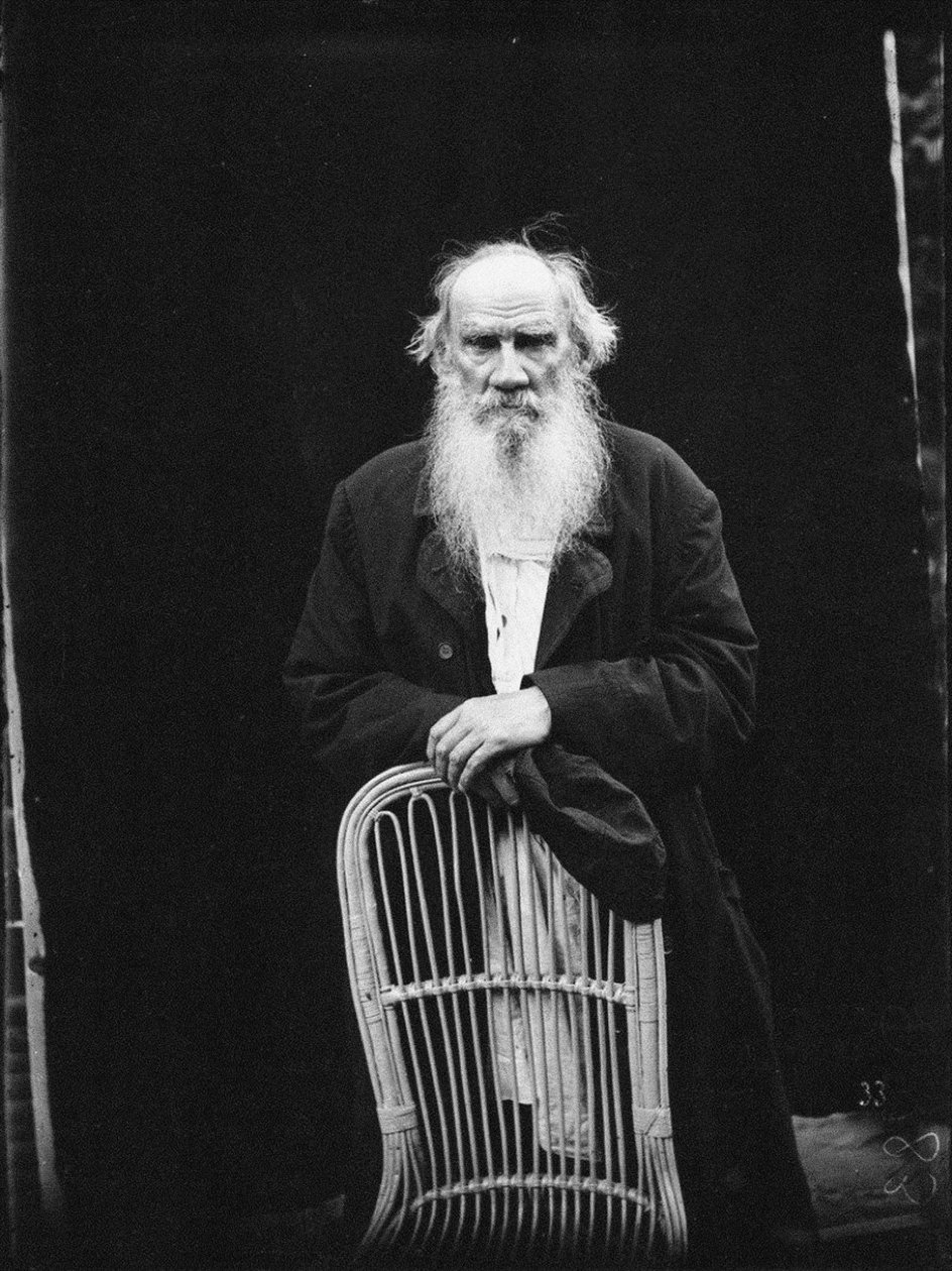 O autor Leo Tolstoy, 1902 de Karl Karlovich Bulla