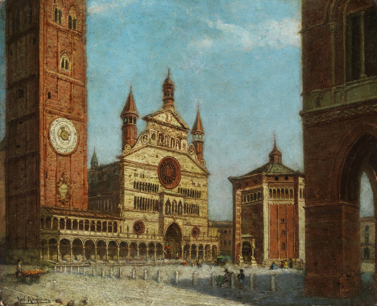 Vista de Cremona de Karl Kaufmann