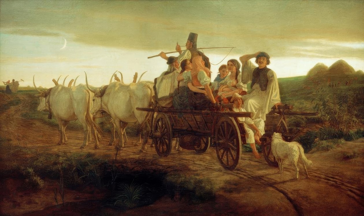 Ochsengespann de Karl Lotz