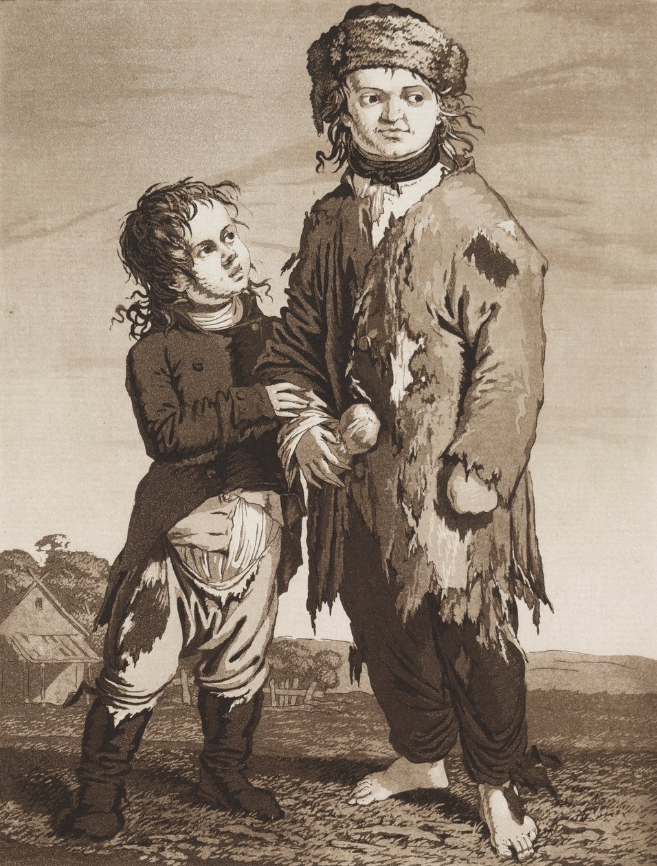 Os jovens mendigos de Karl Ludwig Bernhard Buchhorn
