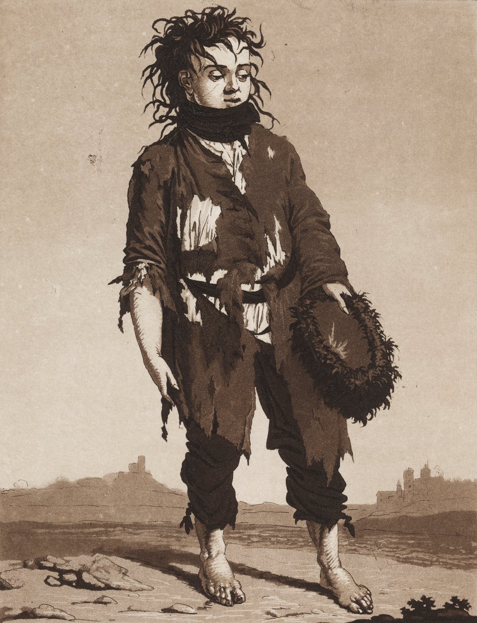 Os jovens mendigos de Karl Ludwig Bernhard Buchhorn