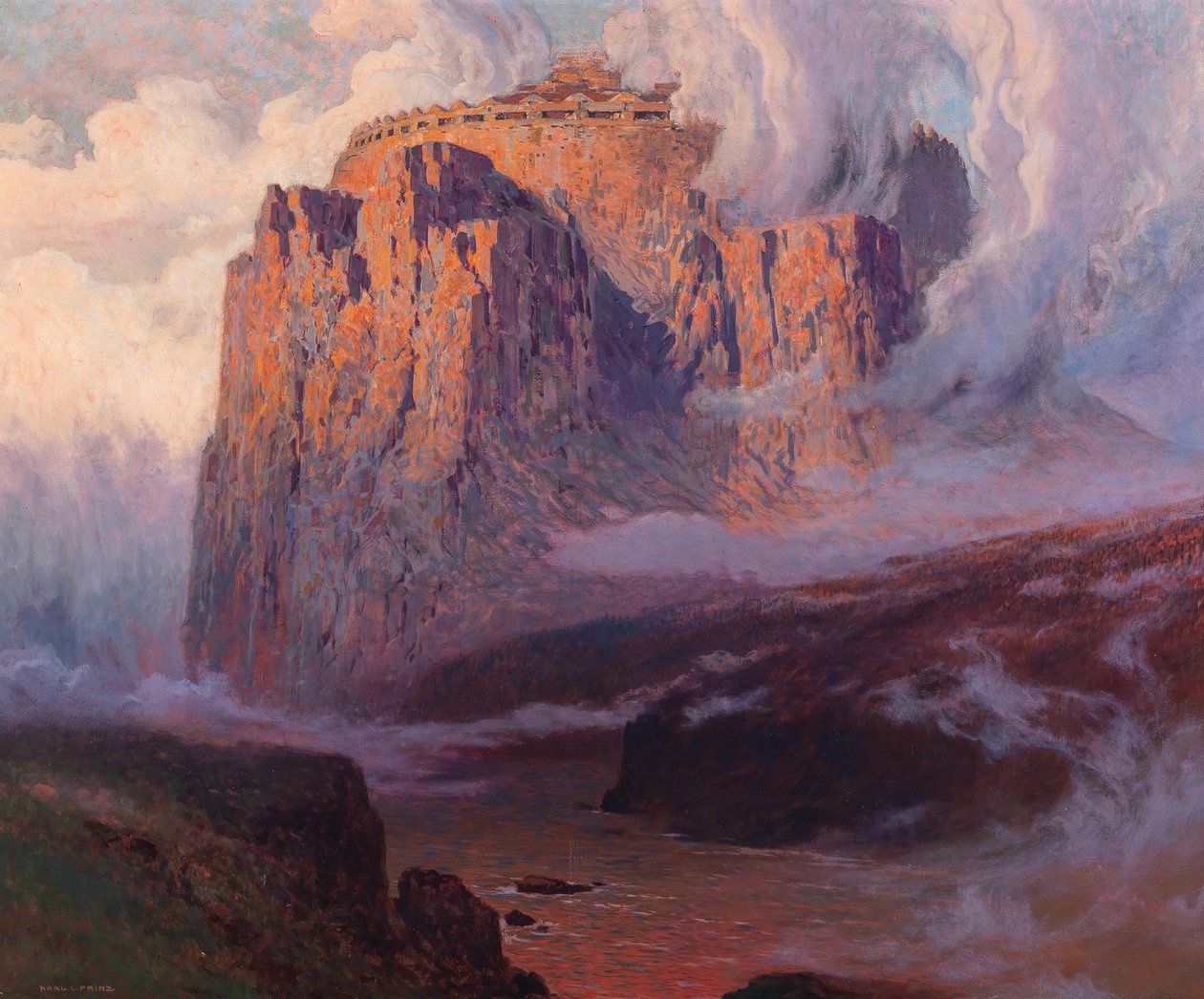Valhalla, antes de 1911. de Karl Ludwig Prinz
