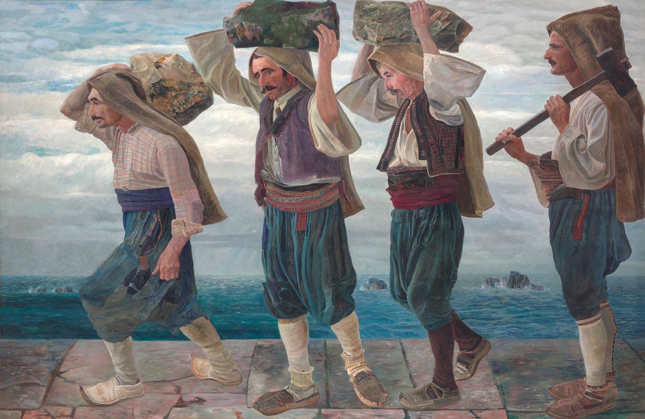 Os Portadores de Pedra de Ragusa de Karl Mediz