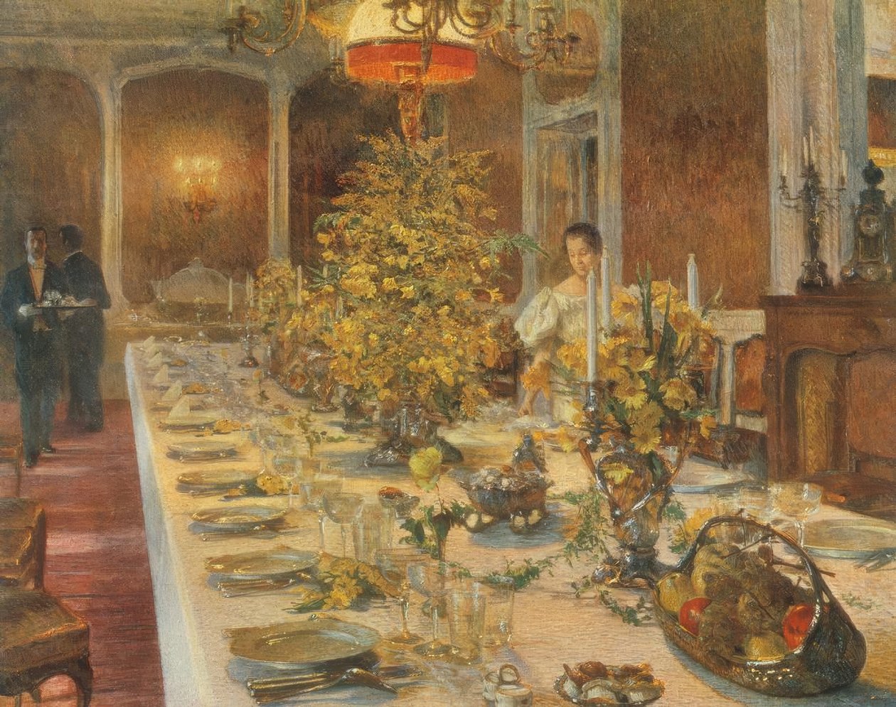 Antes do jantar de Karl Moll