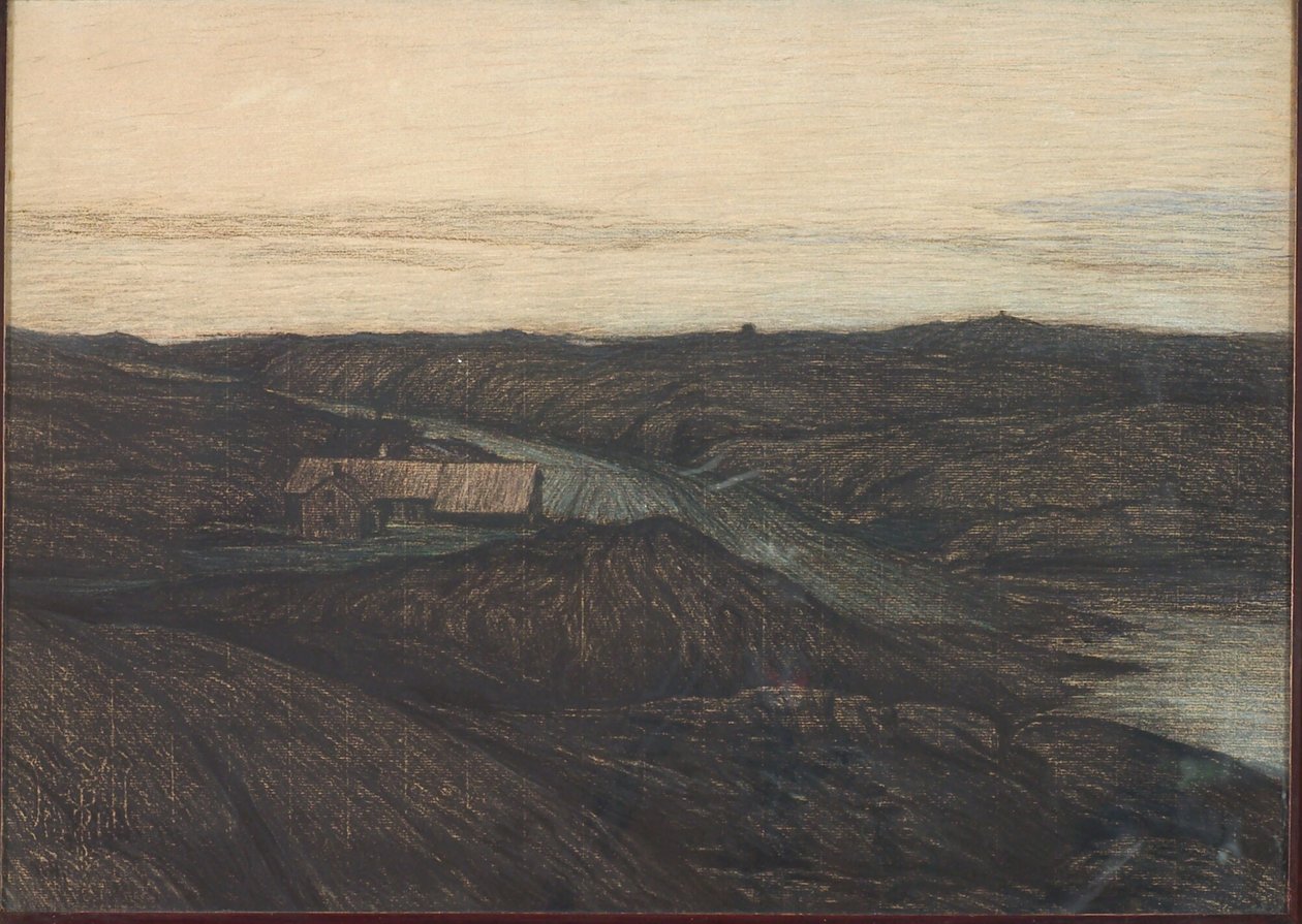 Paisagem costeira em Bohuslän de Karl Nordström