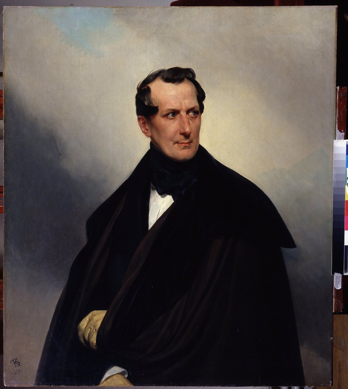 ""Retrato do Conde Vladimir Musin-Pushkin (Musin Pushkin) (1798-1854)"" Pintura de Karl Pavlovich Briullov (Bryullov) (1799-1852) 1830 Museu de Arte Regional Arkhangelsk Rússia de Karl Pavlovich Bryullov