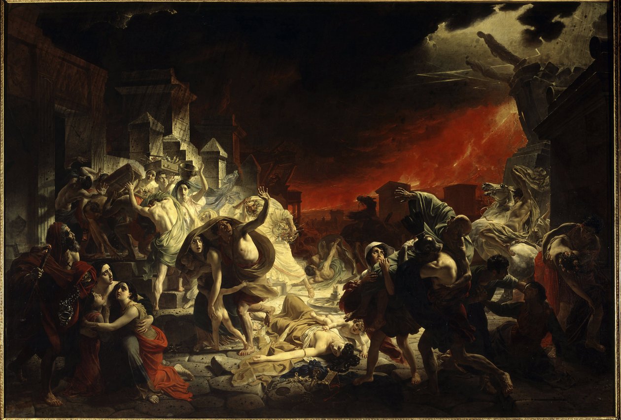 O último dia de Pompeia de Karl Pavlovich Bryullov