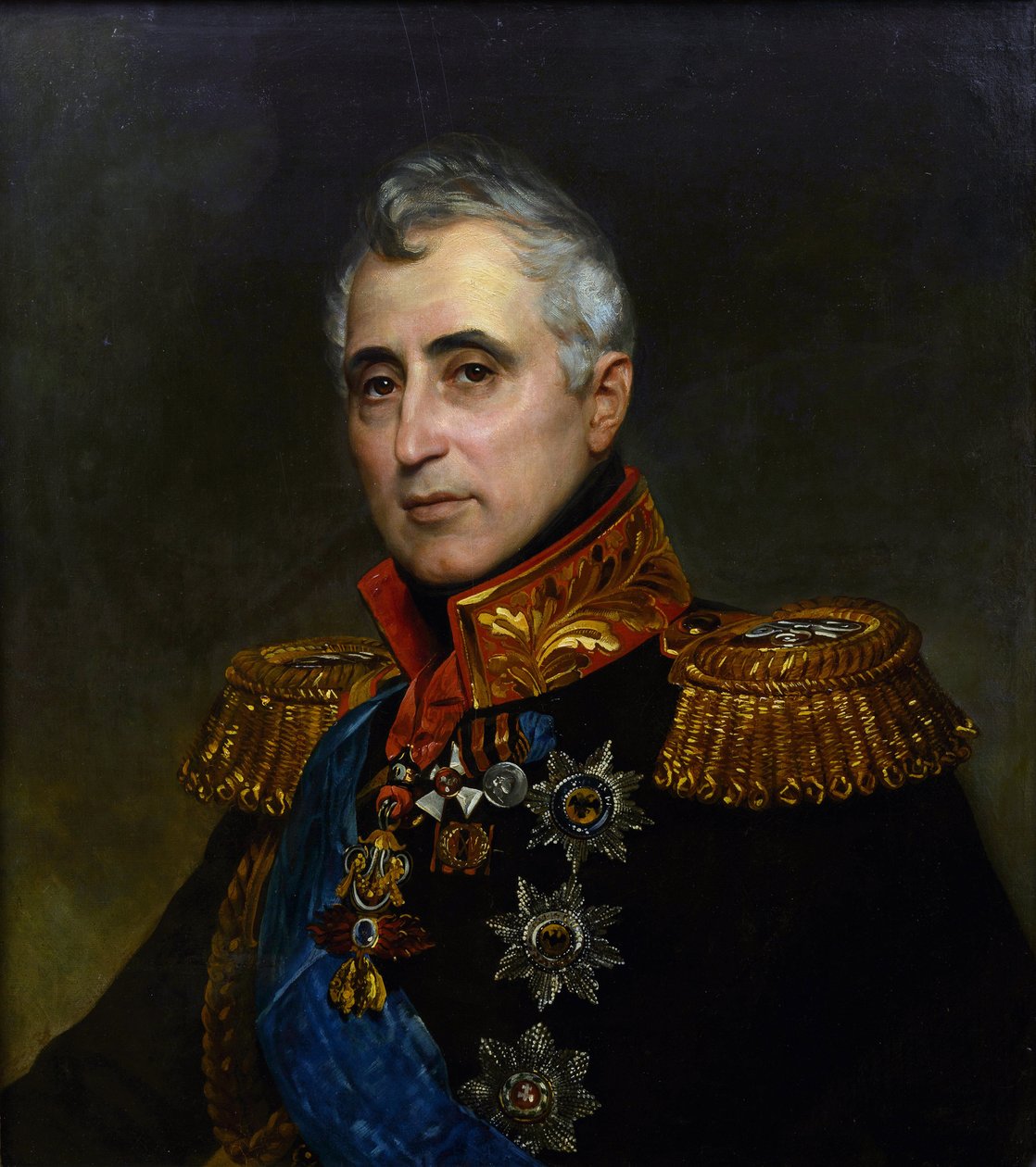 Retrato de Carlo Andrea (Charles Andre), conde Pozzo di Borgo (1764-1842) par Briullov, Karl Pavlovich (1799-1852). Óleo sobre tela de Karl Pavlovich Bryullov