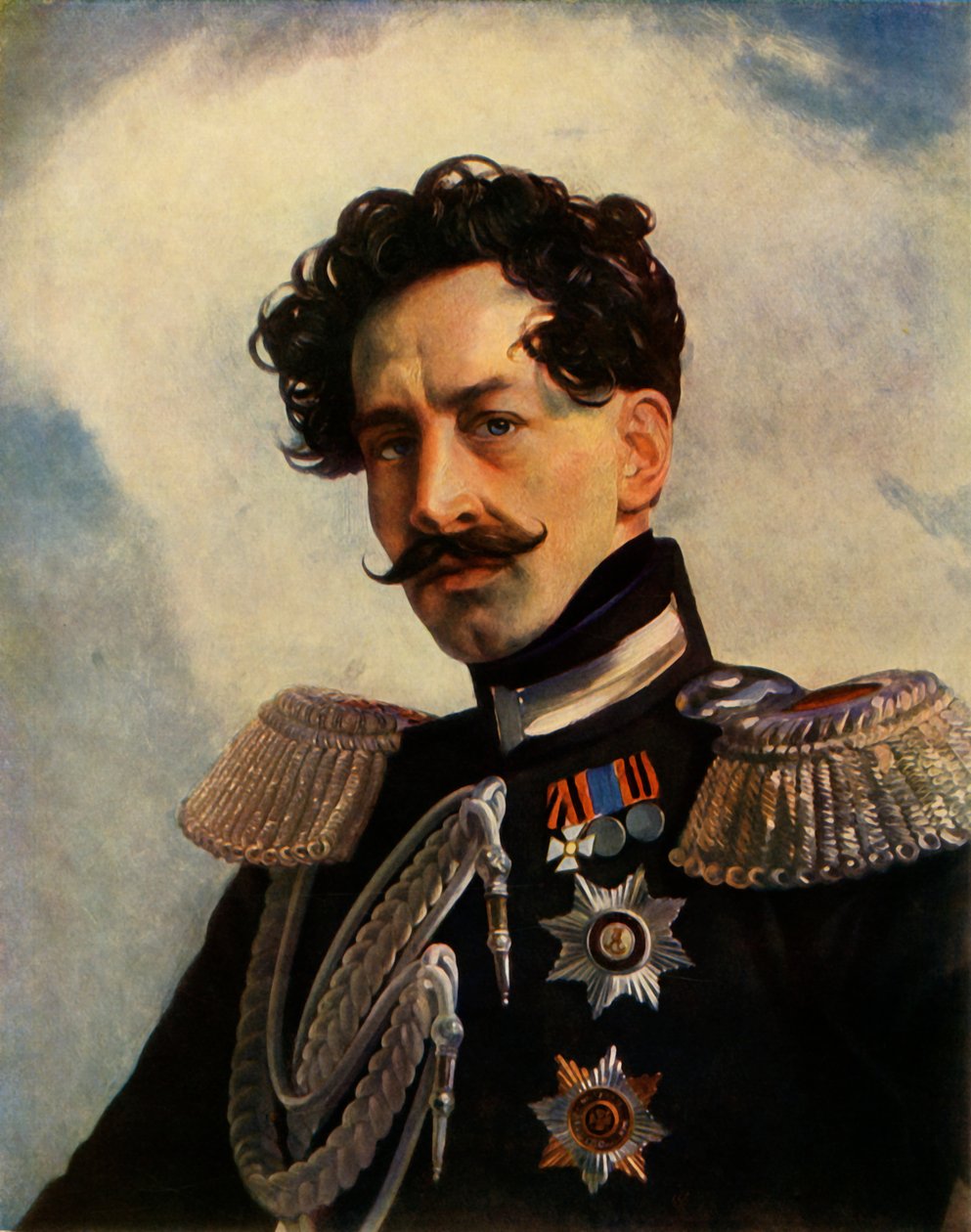 Retrato do general Vasili Alexeyevich Perovsky de Karl Pavlovich Bryullov