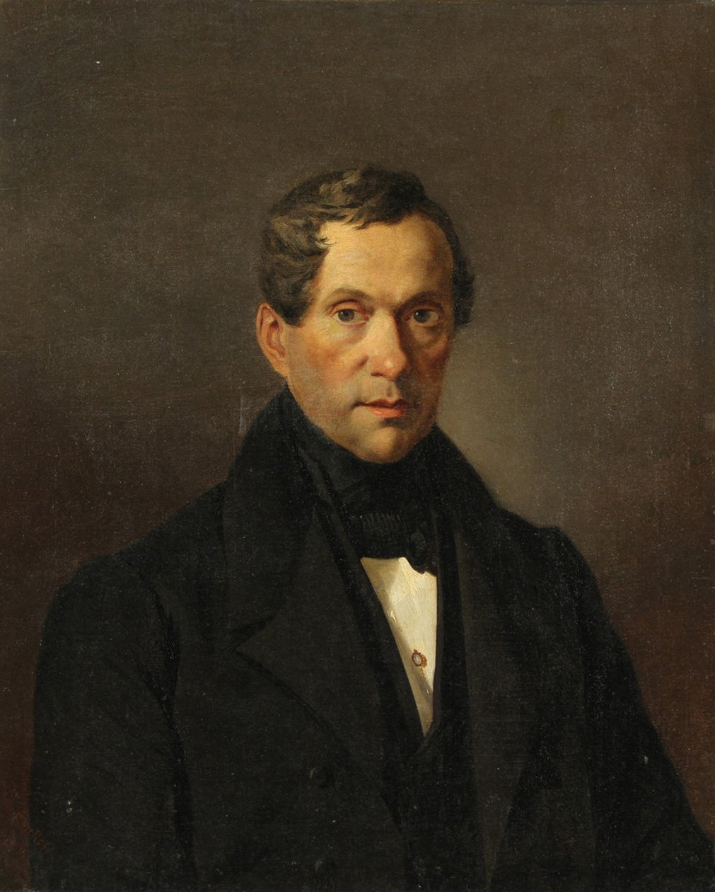 Retrato do compositor Conde Matvey Vielgorsky 1794-1866, 1838 de Karl Pavlovich Bryullov
