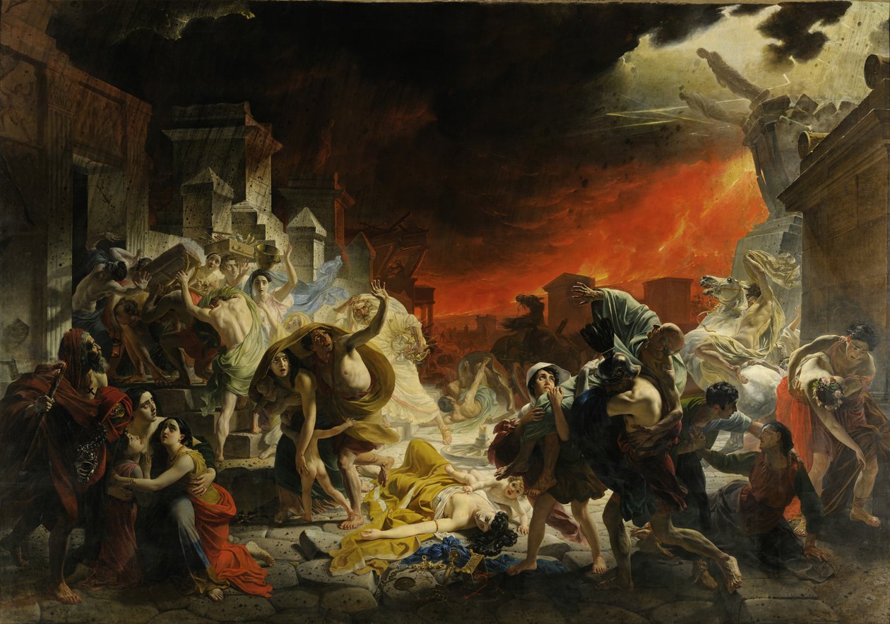 O último dia de Pompéia de Karl Pavlovich Bryullov