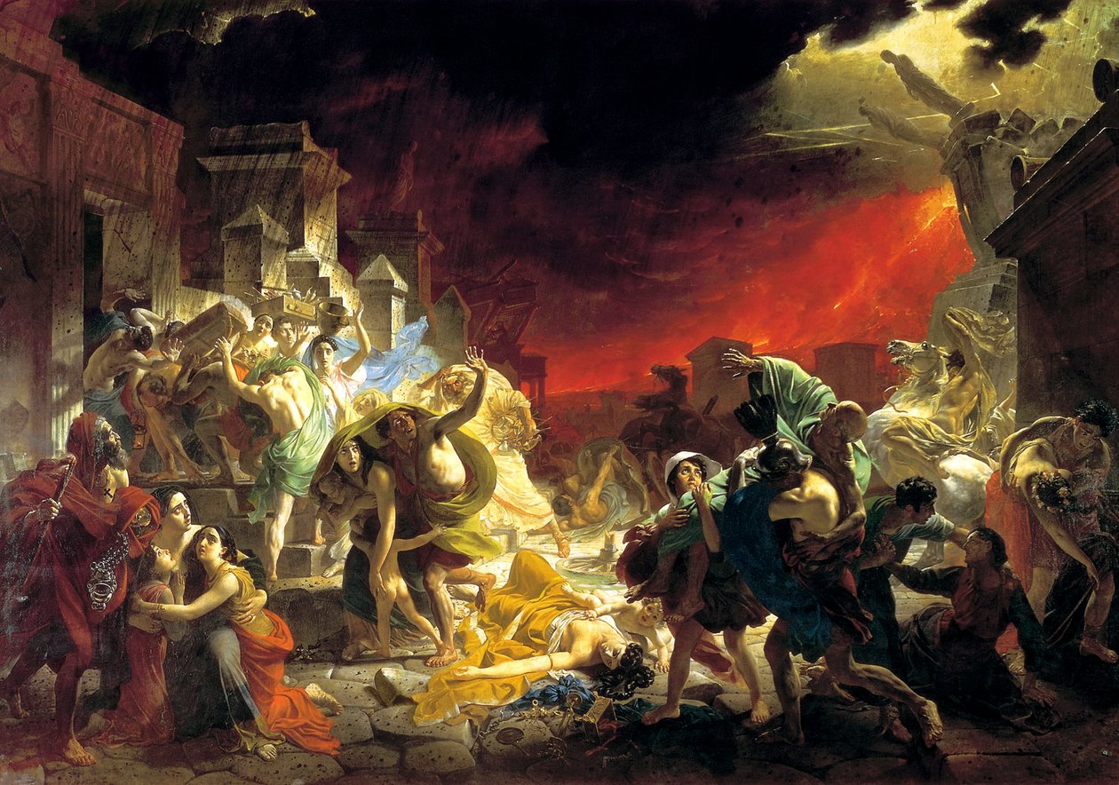 O último dia de Pompéia de Karl Pavlovich Bryullov