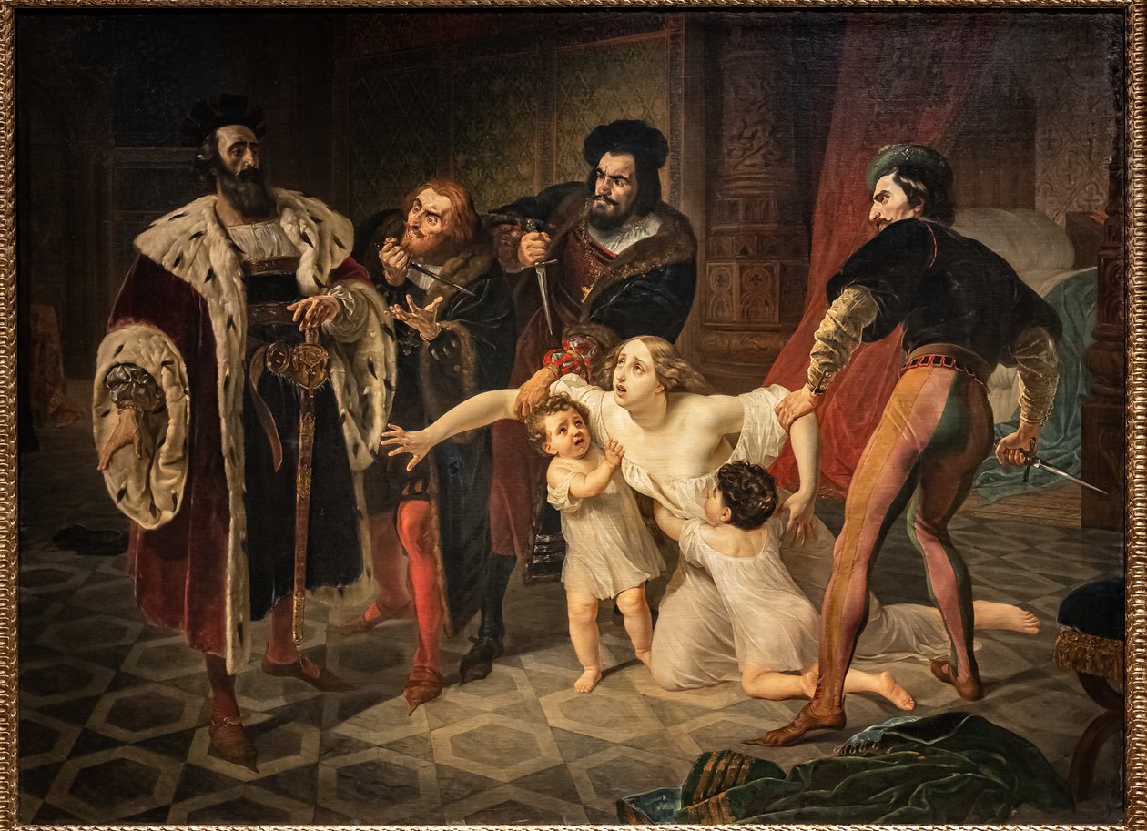 O sacrifício de Ines Di Castro (Ines Di Castro