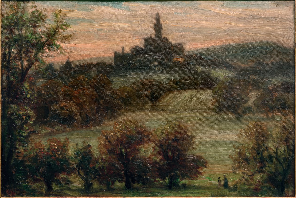 Paisagem com vista para Kronberg de Karl Peter Burnitz