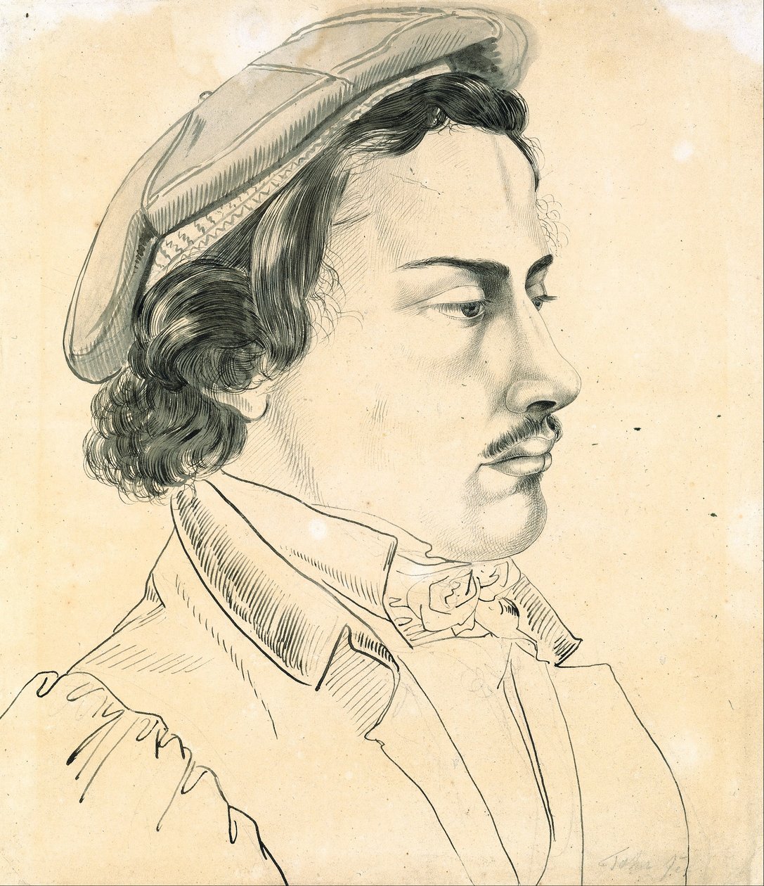 Retrato de um estudante de Karl Philipp Fohr