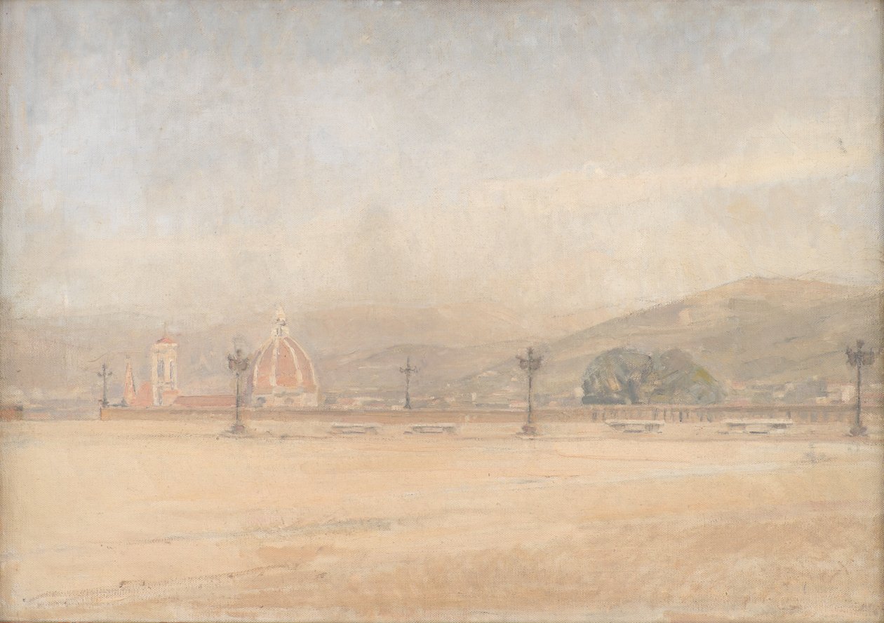Piazzale Michelangelo perto de Florença de Karl Schou