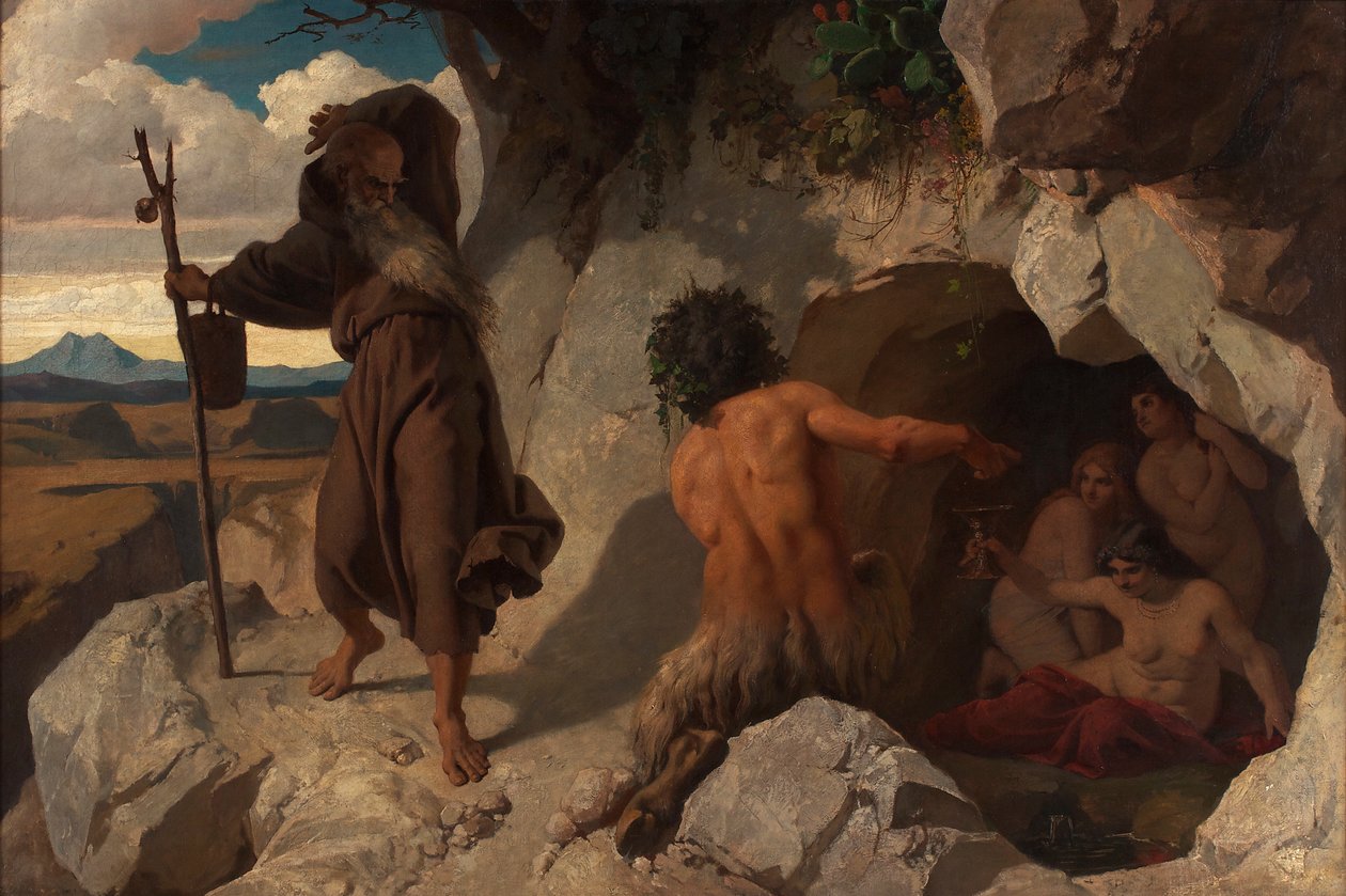Tentação de Santo António de Karl Schönbrunner
