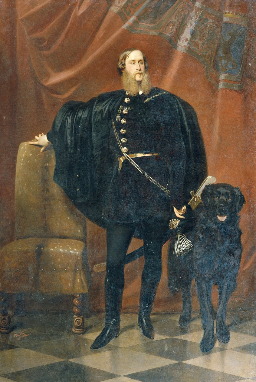 János Conde Pálffy ab Erdöd (1829-1908) de Karl Theodor von Piloty