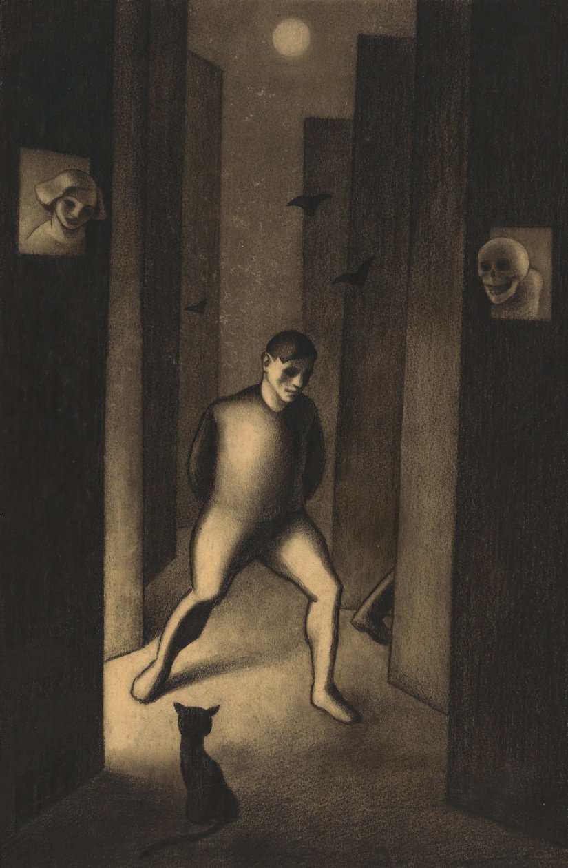 O Sonhador, c.1929 de Karl Wiener