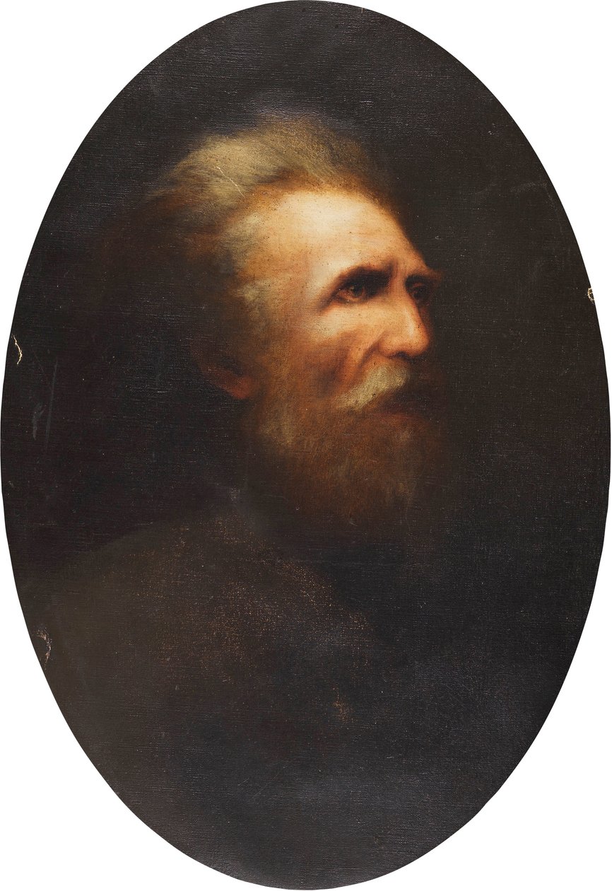Auto-retrato, c. 1912. de Karl Wilhelm Diefenbach