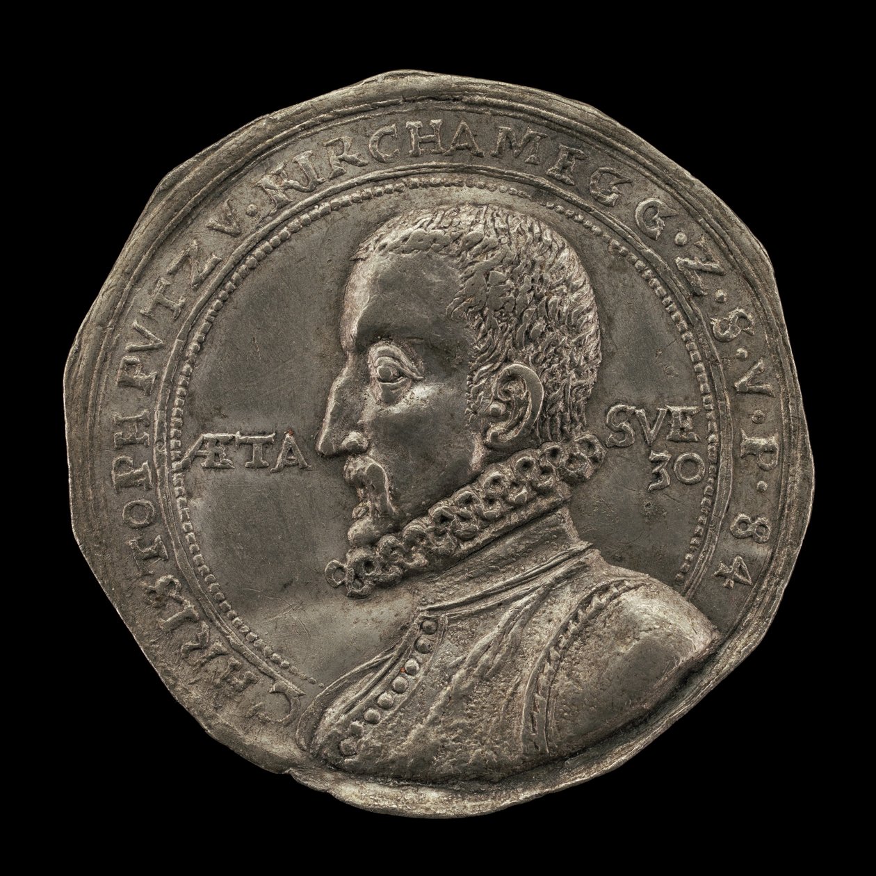 Christoph Putz von Kirchameg, Mestre da Casa da Moeda em Praga 1590, 1584. de Karl von Bieberstein