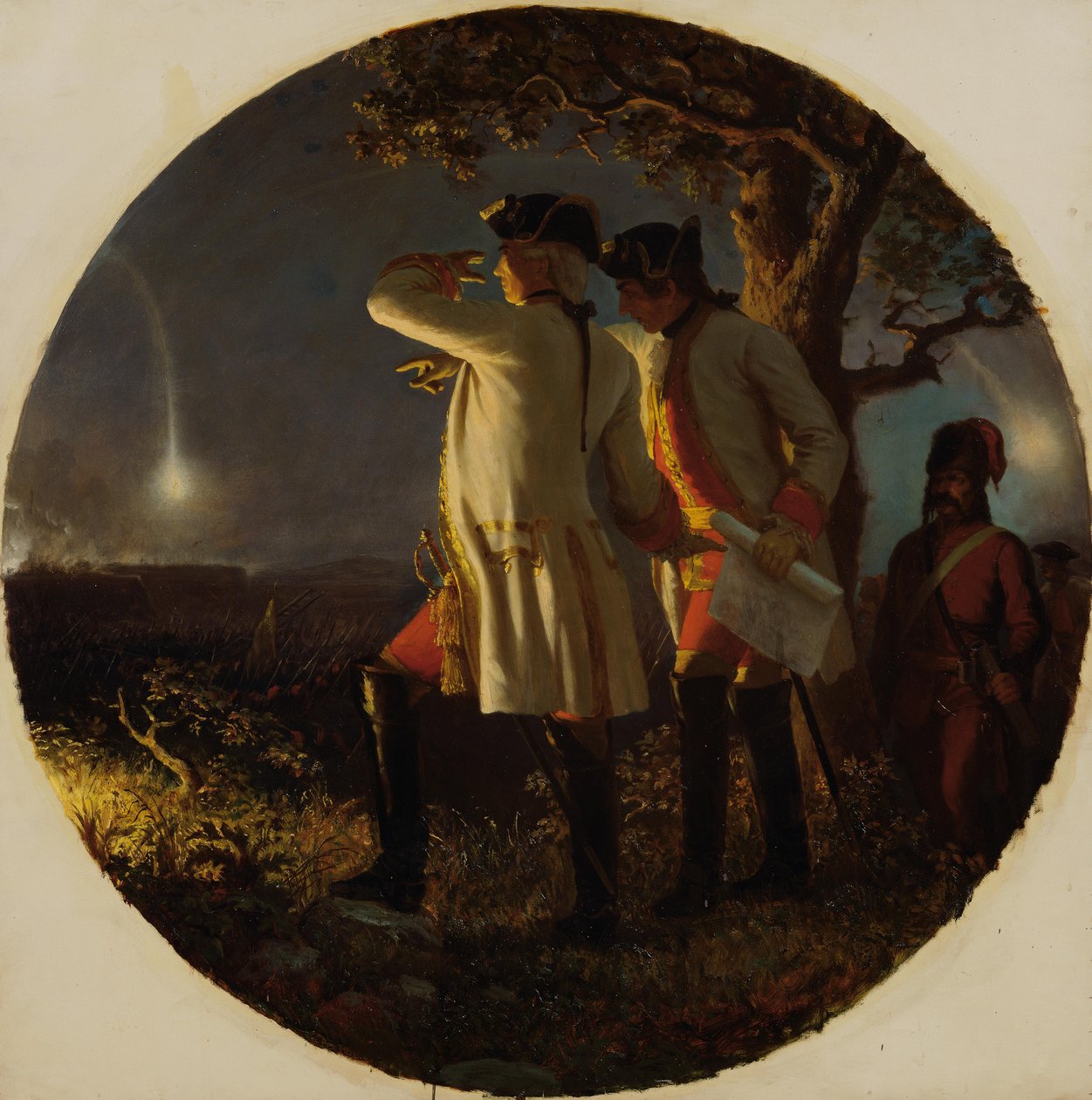 O assalto a Schweidnitz em 1761 de Karl von Blaas