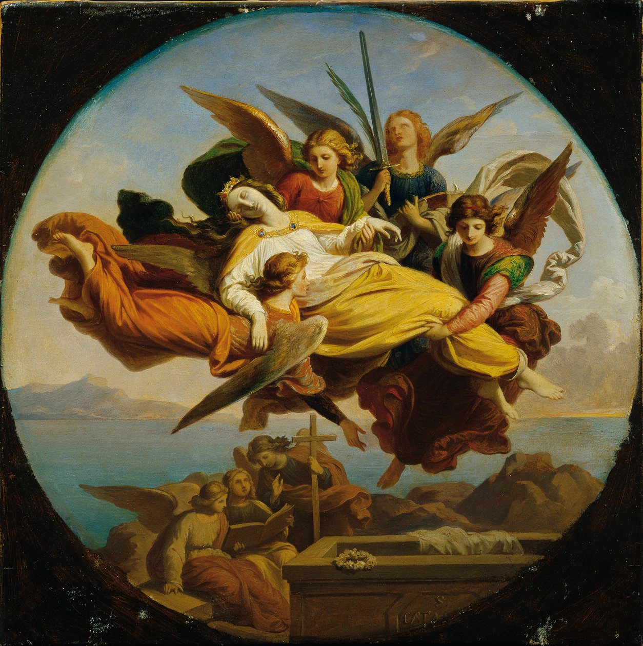 Santa Catarina de Karl von Blaas