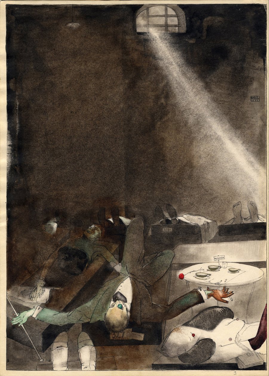 Chá das Cinco no Necrotério, 1935 de Karlis Padegs