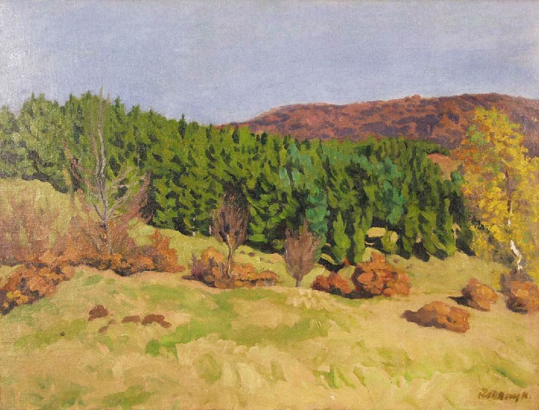 Fonte e Outono de Károly Ferenczy