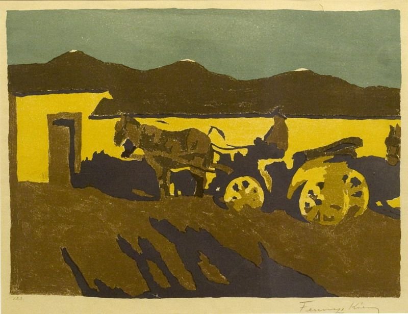 Luz do sol de março de Károly Ferenczy